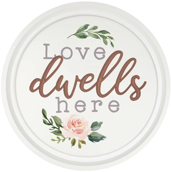 Love Dwells Here Oversized Décor