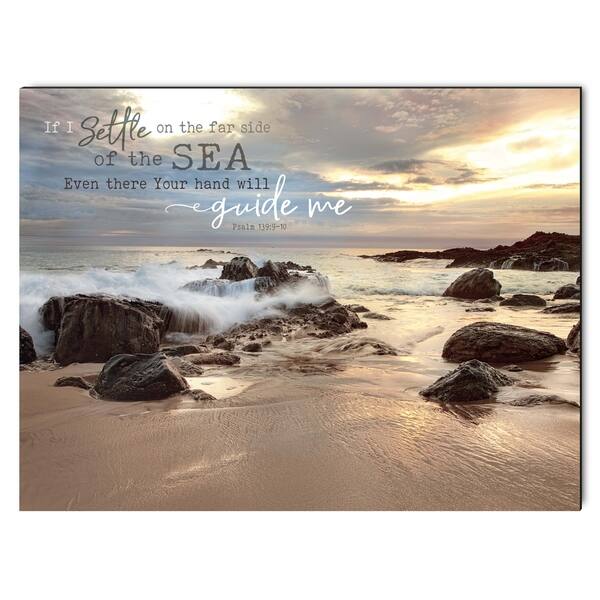 If I Settle On The Far Side Of The Sea Printed Art - Bed Bath & Beyond ...
