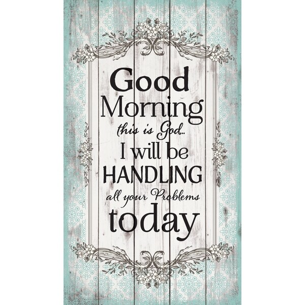 Good Morning Pallet Décor