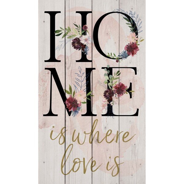Home Is Where Love Is Pallet Décor
