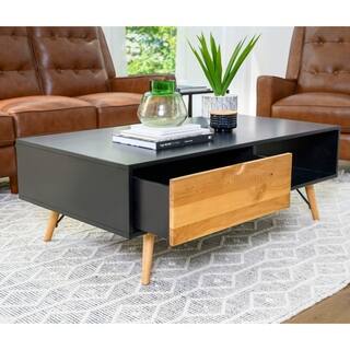 Abbyson Murray Mid Century Wood Coffee Table