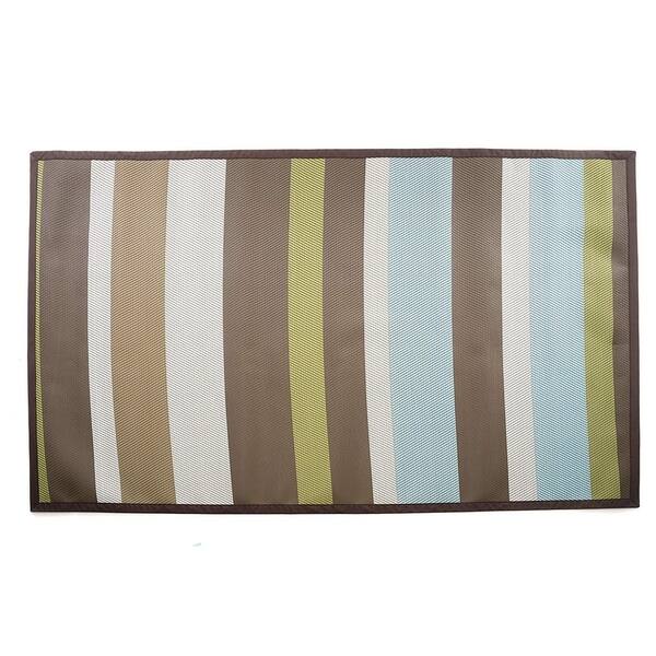 Stephan Roberts Area Indoor/Outdoor Woven PVC Rug, 63