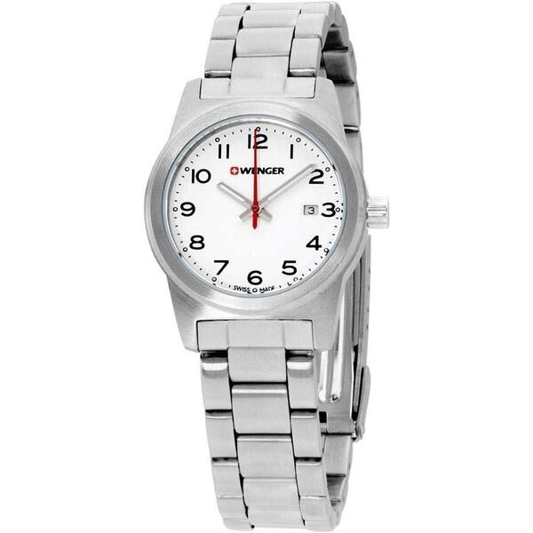 Shop Wenger Women S 01 0411 134 Field Color Stainless Steel Watch Overstock 28014605