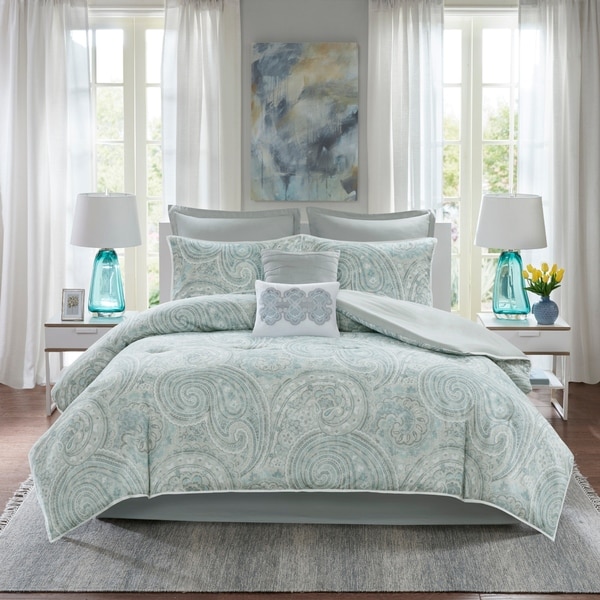 Comfort Spaces Noami 8 Piece Comforter Set - Bed Bath & Beyond