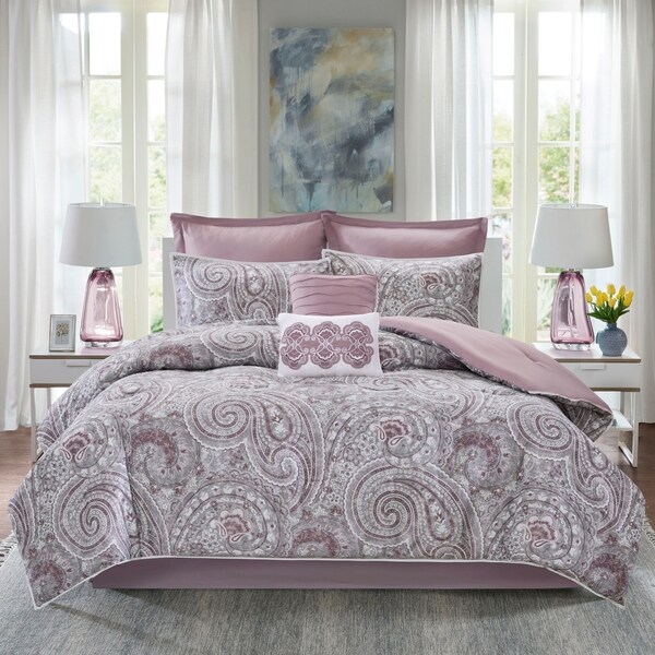 Comfort Spaces Noami 8 Piece Comforter Set - Bed Bath & Beyond