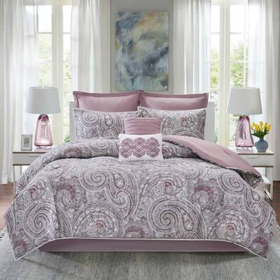 Size California King Purple Comforter Sets Find Great Bedding