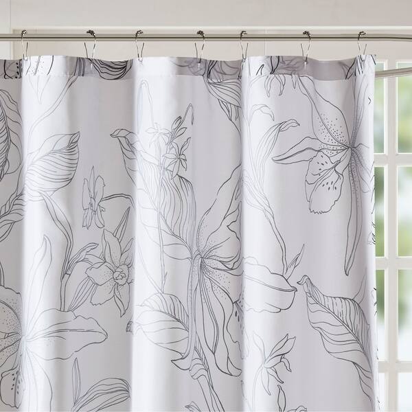 Shop Madison Park Essentials Lisetta White Charcoal Printed
