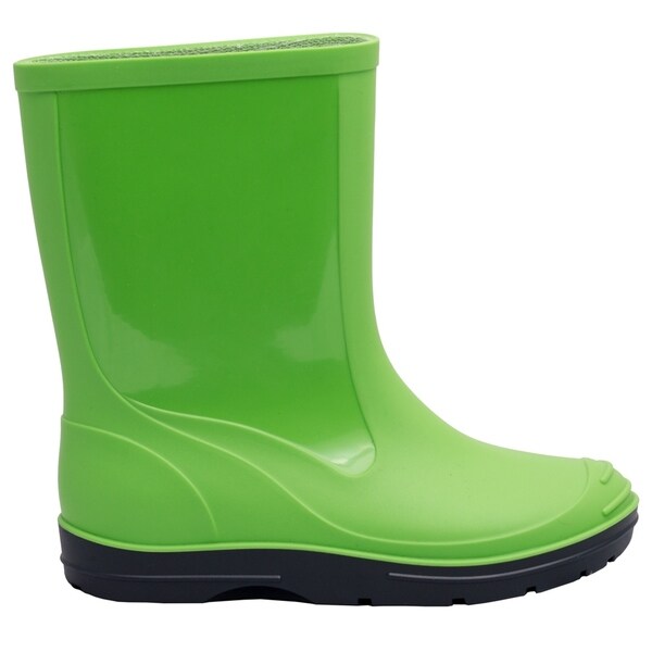 green rain boots for boys