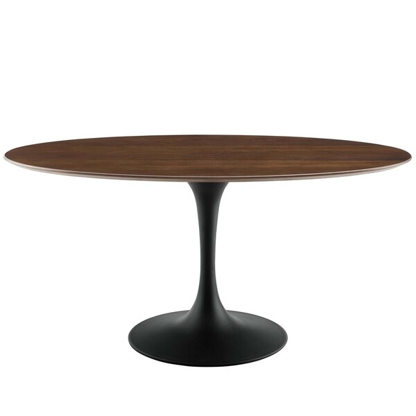 Lippa 60" Oval Dining Table - Black Walnut - N/A