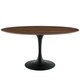 Lippa 60" Oval Dining Table - Black Walnut - N/A - Thumbnail 0