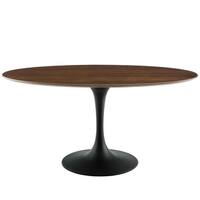 Lippa 60" Oval Dining Table - Black Walnut - N/A