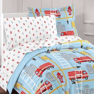 fire truck quilt cover