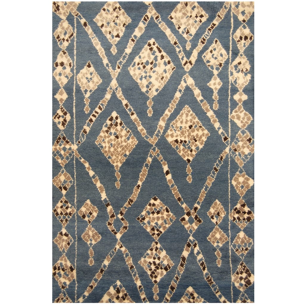 HERAT ORIENTAL Handmade Wool Rug - 6' x 9'