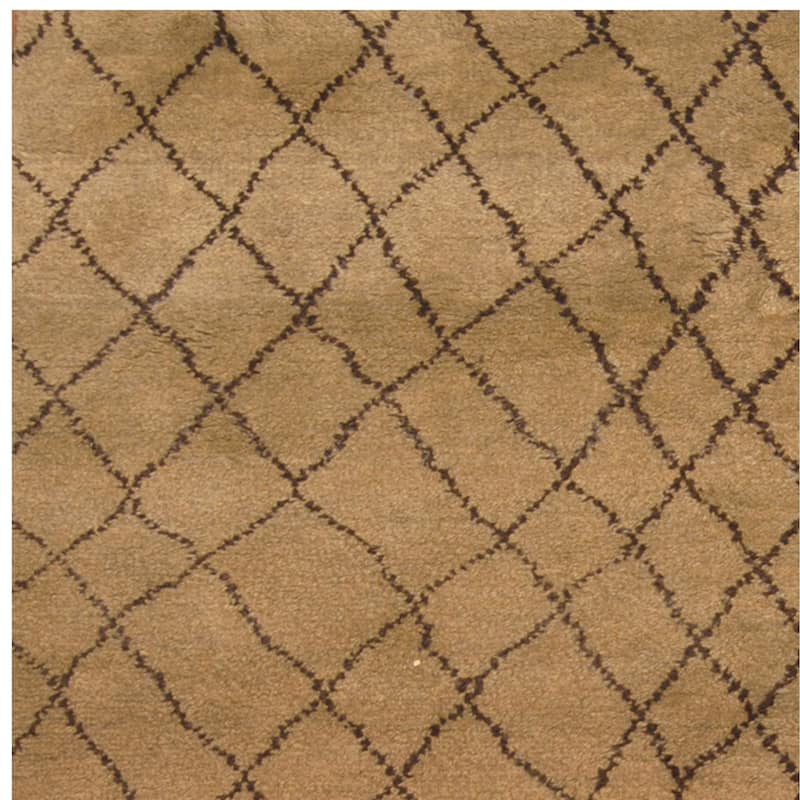 HERAT ORIENTAL Handmade One-of-a-Kind Wool Rug - 5' x 8'