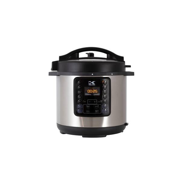 Kalorik 8QT 10-in-1 Multi Use Pressure Cooker, Stainless Steel - Bed ...