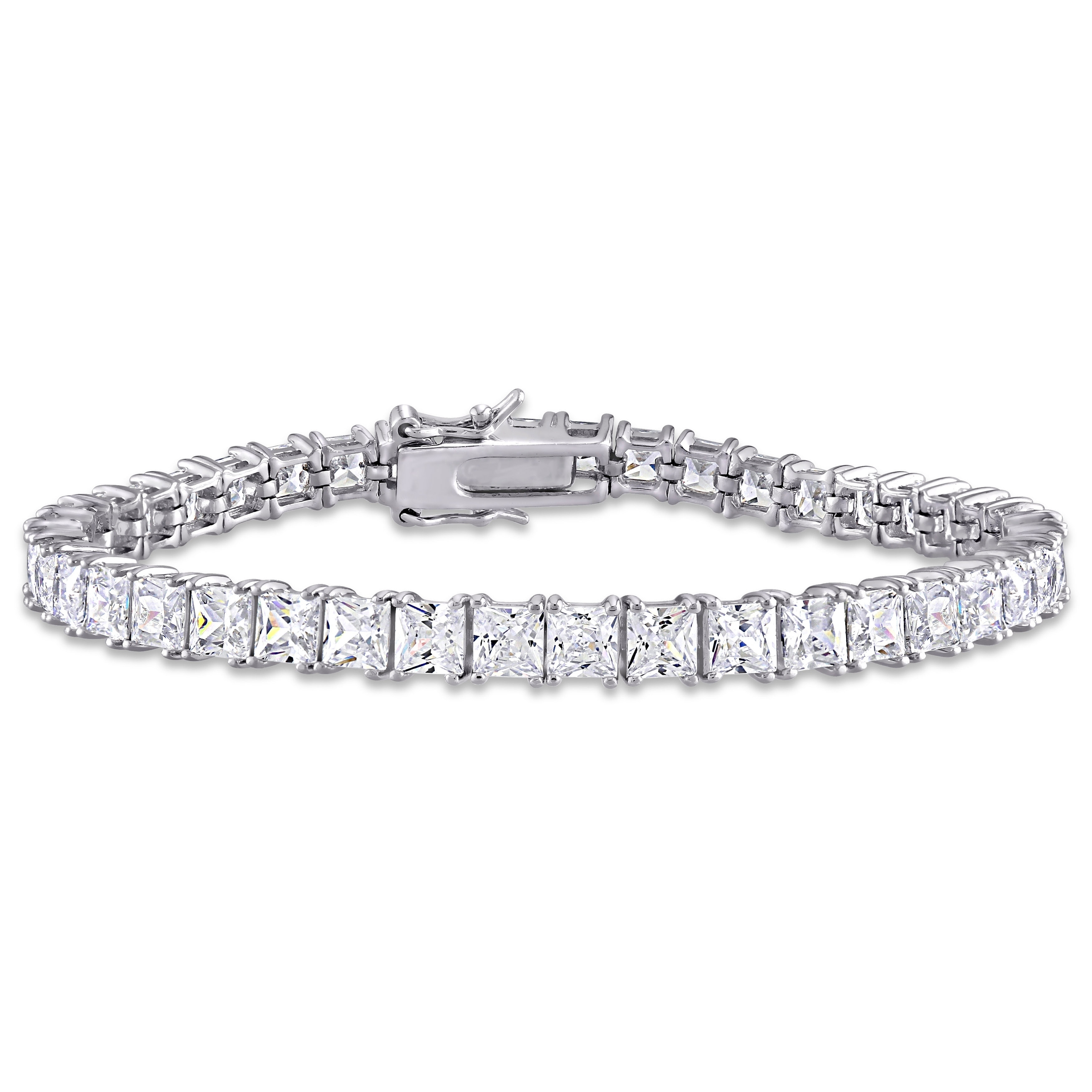 sterling silver tennis bracelet