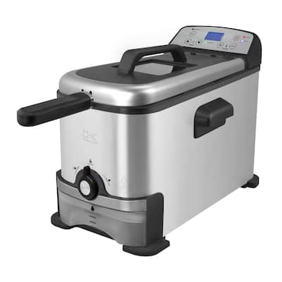 Kalorik 3.2 Quart Digital Deep Fryer with Oil Filtration