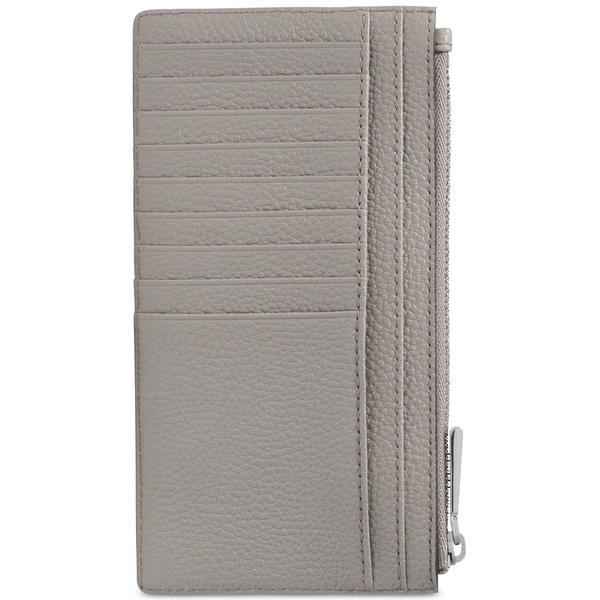 michael kors pebble leather slim card case