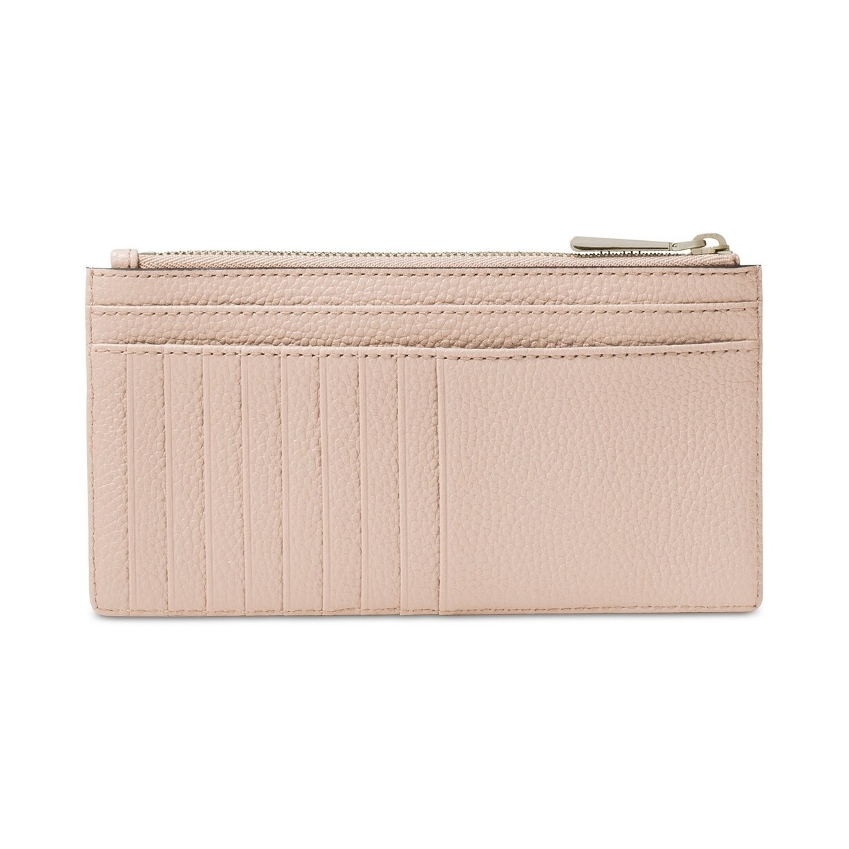 michael kors pebbled leather card case