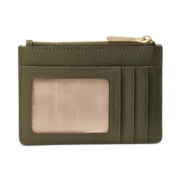 michael kors pebbled leather coin purse