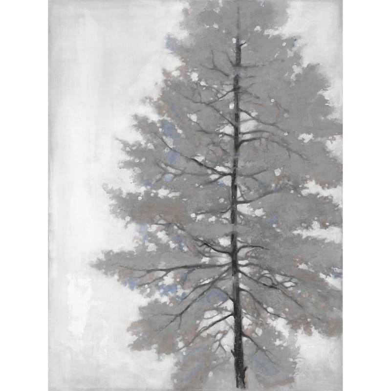 ArtMaison Canada,Tropical Winter Tree I Giclee Gallery Wrapped Canvas Wall Art Décor|Modern Décor for Home, Office|30X50