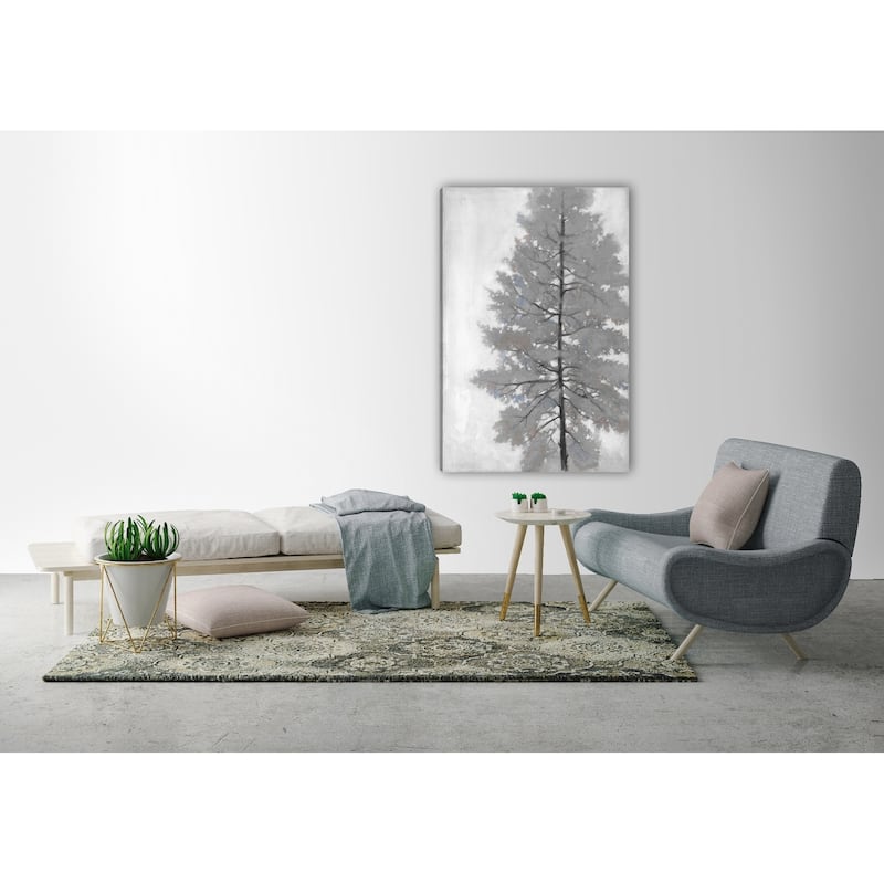 ArtMaison Canada,Tropical Winter Tree I Giclee Gallery Wrapped Canvas Wall Art Décor|Modern Décor for Home, Office|30X50