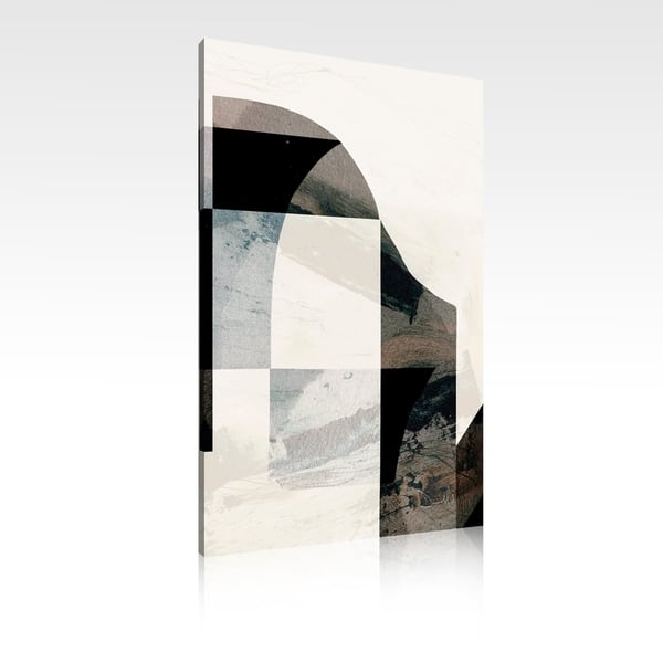 Artmaison Canada 24x36 Inch Structural Abstract Giclee Canvas Wall Art Décor Modern Home Office 28021876 Abstract Giclee Canvas Wall Art