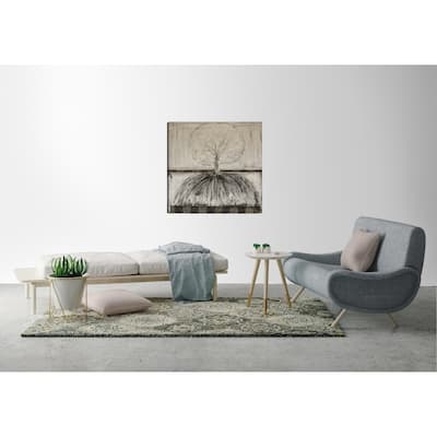 ArtMaison Canada,Deep Root Trees I Giclee Gallery Wrapped Canvas Wall Art Décor |Modern Décor for Home, Office|30X30