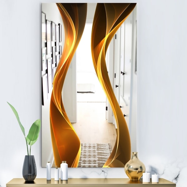 large contemporary mirror