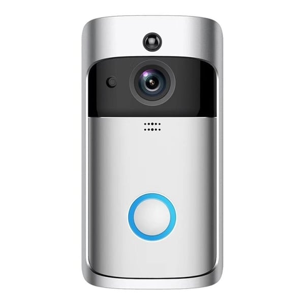 security camera on doorbell