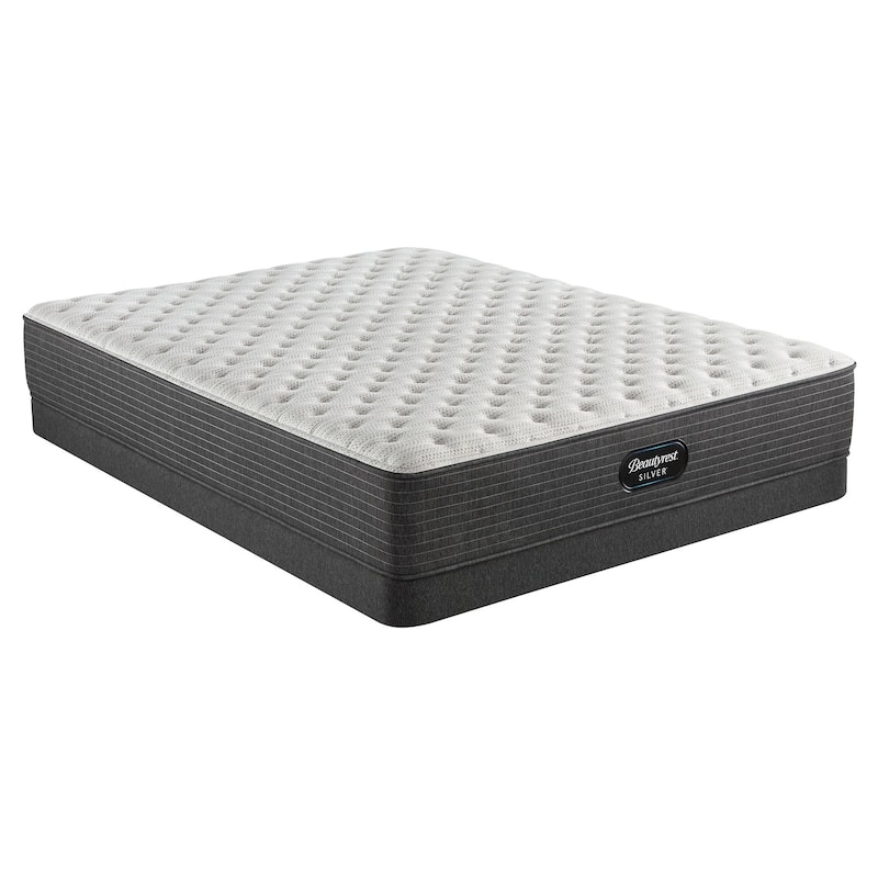 Beautyrest Silver BRS900 12-inch Extra Firm Innerspring Mattress Set - Twin - Low Profile