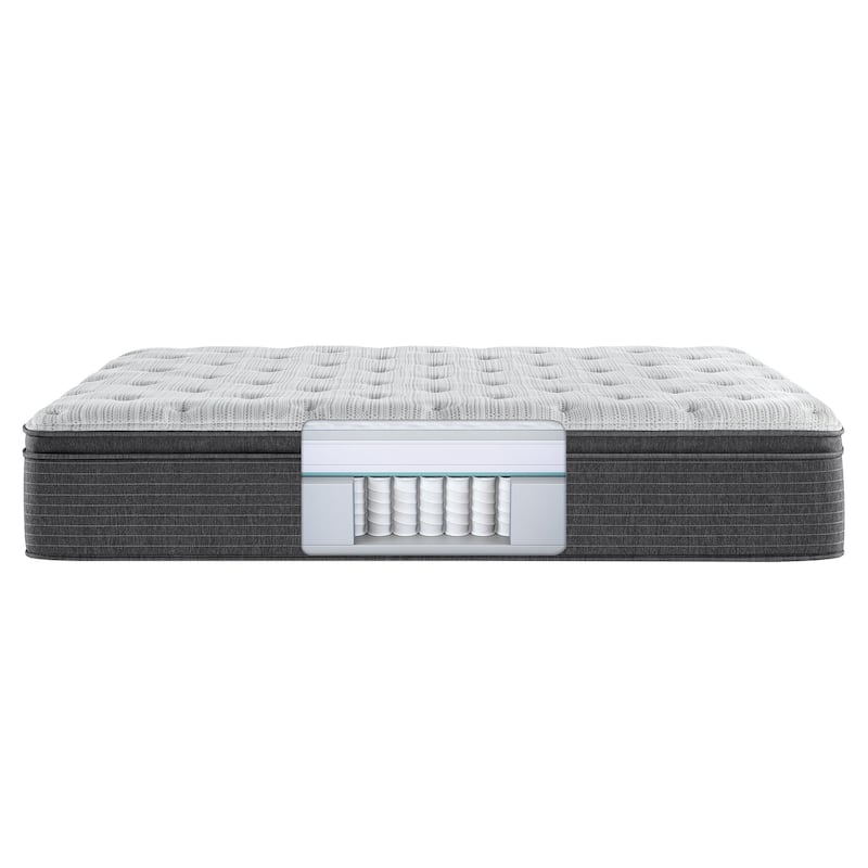 Beautyrest Silver BRS900 15-inch Plush Pillow Top Mattress