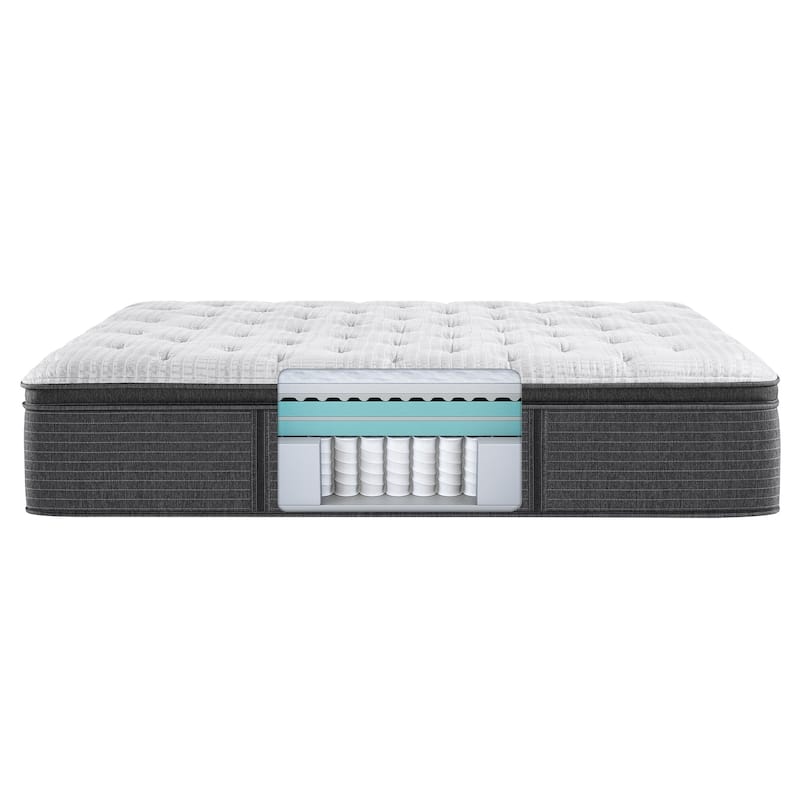 Beautyrest Silver BRS900-C 16-inch Plush Pillow Top Mattress