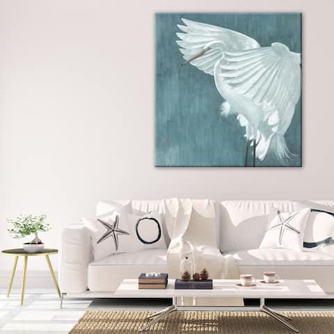 Porch & Den Angel Wings Gallery Wrapped Canvas