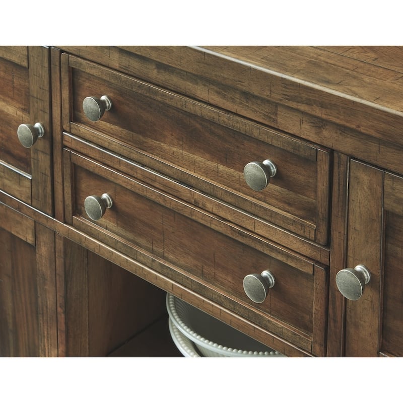 Signature Design by Ashley Mykolaiv Grey-brown Dining Room Server