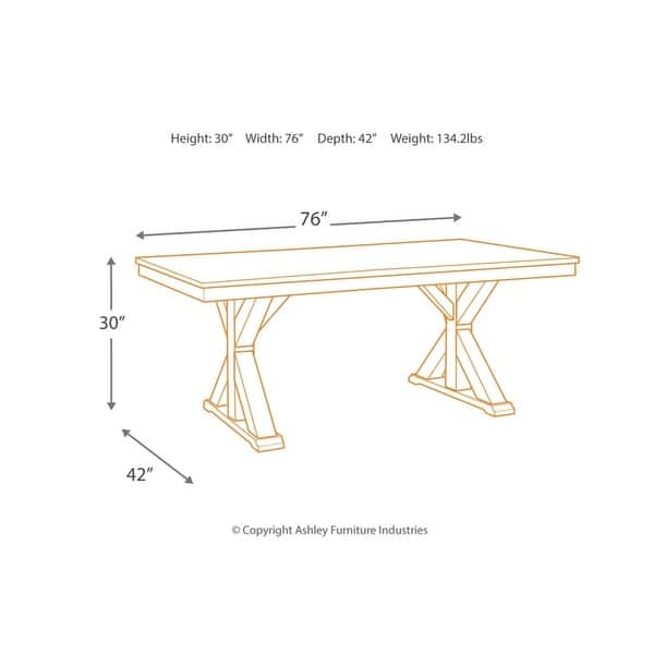 Grindleburg Rectangular Dining Room Table Light Brown Bed Bath & Beyond 28029404