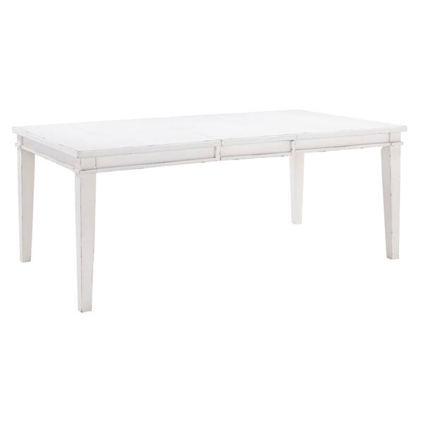 Danbeck Rectangular Dining Room Extension Table White Bed Bath