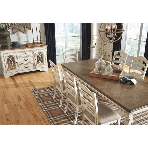 Shop The Gray Barn Nettle Bank Chipped White Finish Wood Rectangular Dining Room Extension Table On Sale Overstock