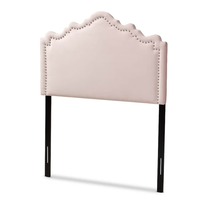 Contemporary Fabric Headboard - Pink - Twin