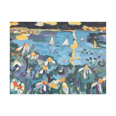 Per Ander 'Yachting' Canvas Art