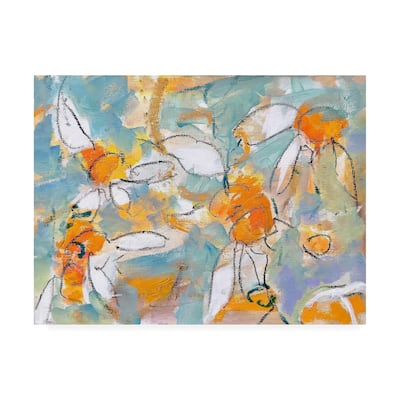 Per Ander 'Summer Daisies' Canvas Art