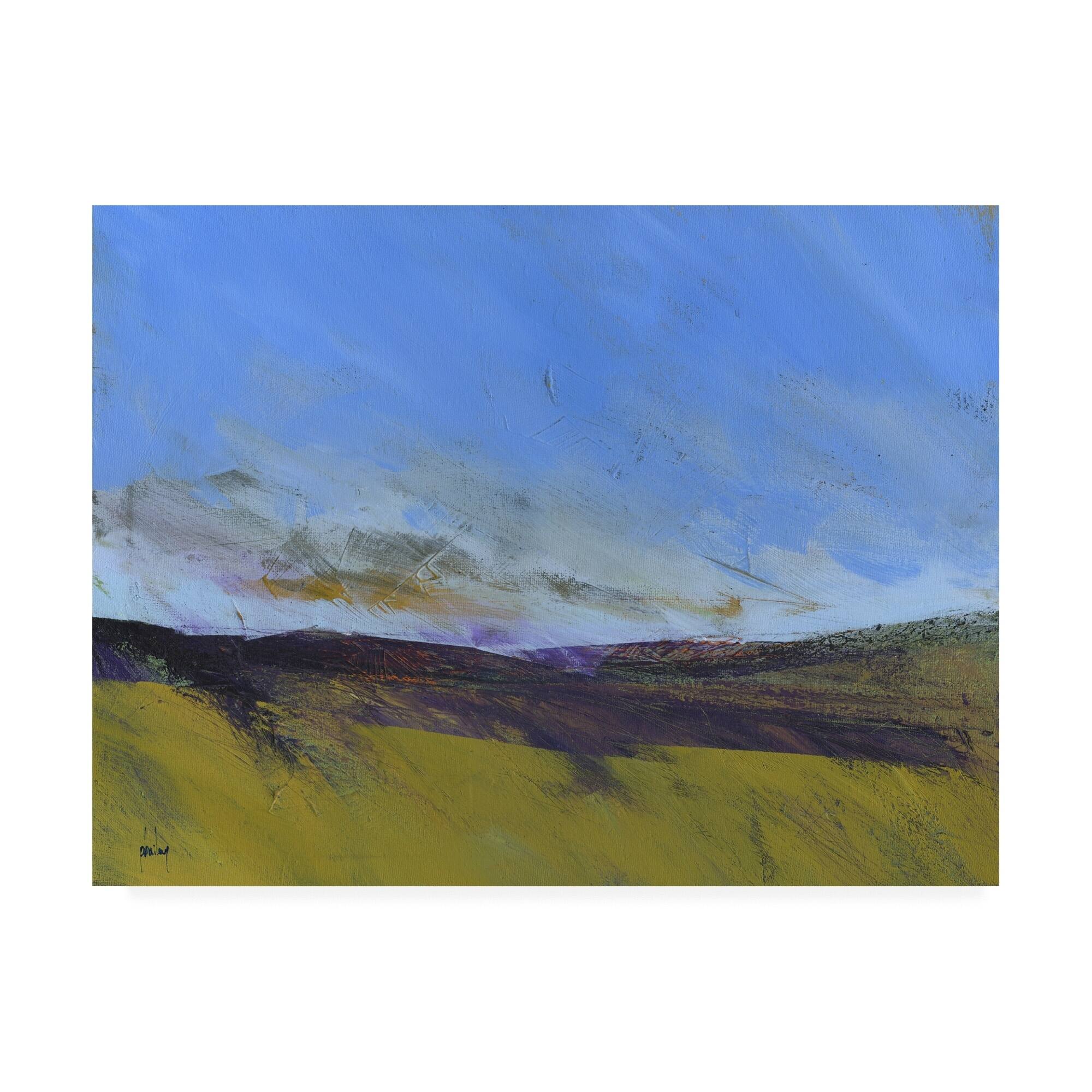 Paul Baile 'Upland Undulation' Canvas Art Bed Bath & Beyond 28030067