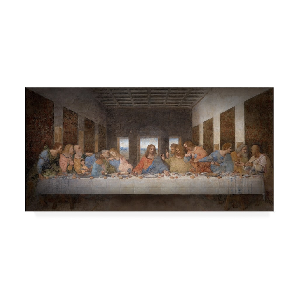 Leonardo Da Vinci 'The Last Supper Da Vinci' Canvas Art