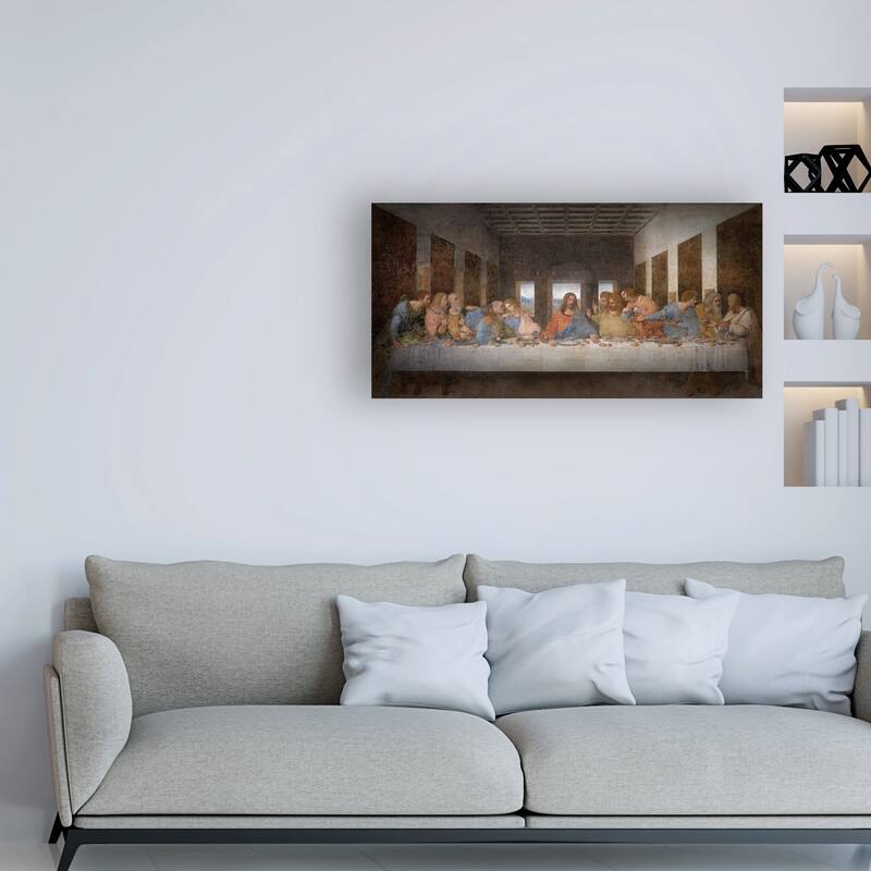 Leonardo Da Vinci 'The Last Supper Da Vinci' Canvas Art