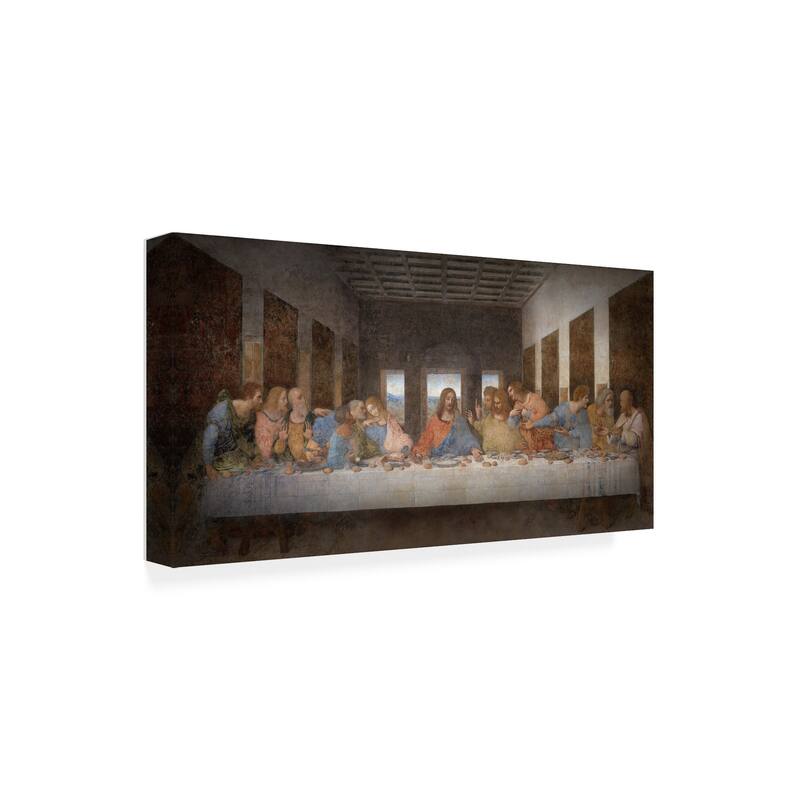 Leonardo Da Vinci 'The Last Supper Da Vinci' Canvas Art