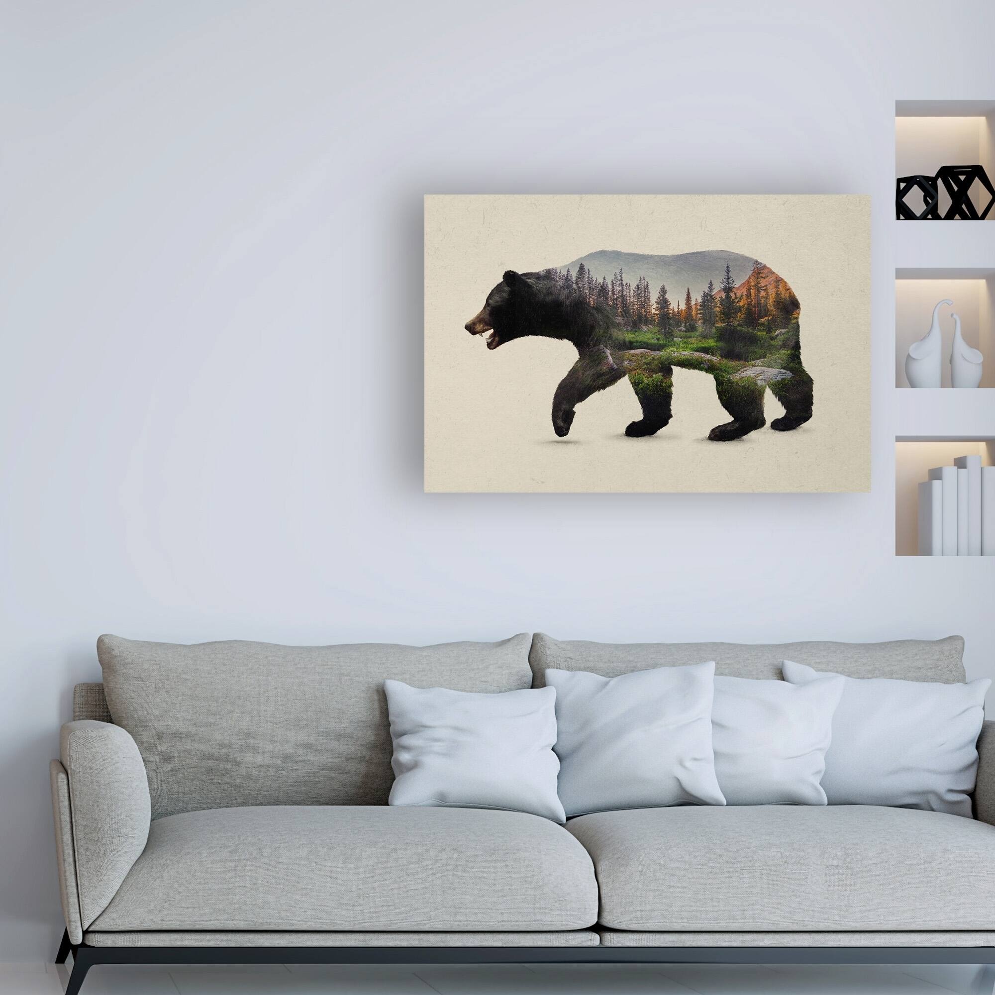 Davies Babies 'The North American Black Bear' Canvas Art - On Sale ...