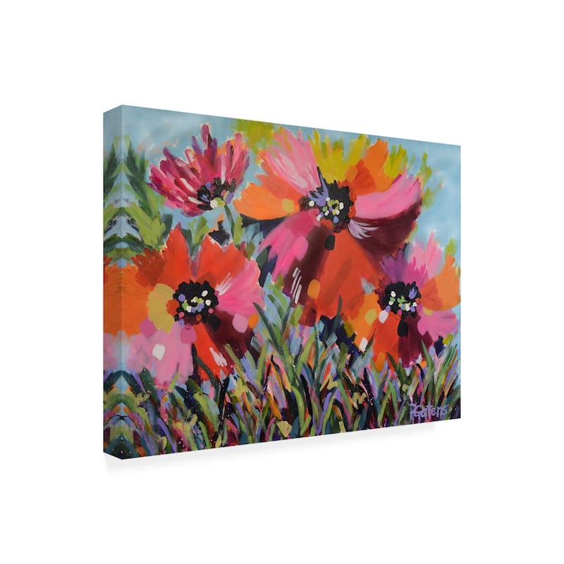 Pamela Gaten 'Red Poppy Field' Canvas Art - Bed Bath & Beyond - 28030520