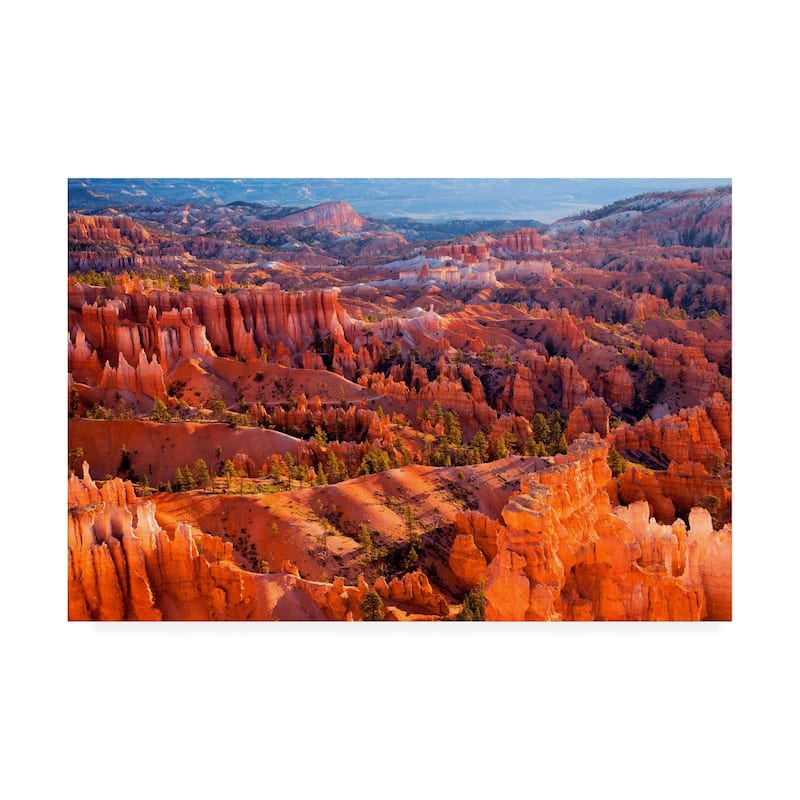 John Gavrili 'Morning Light Southwest' Canvas Art