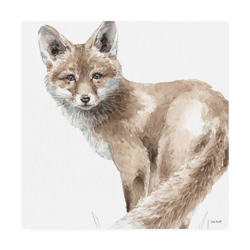 Lisa Audit 'Forest Friends V' Canvas Art