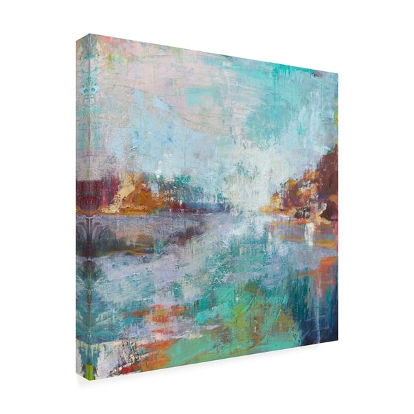 Julia Hacke 'Serenity Abstract' Canvas Art - Bed Bath & Beyond - 28030953